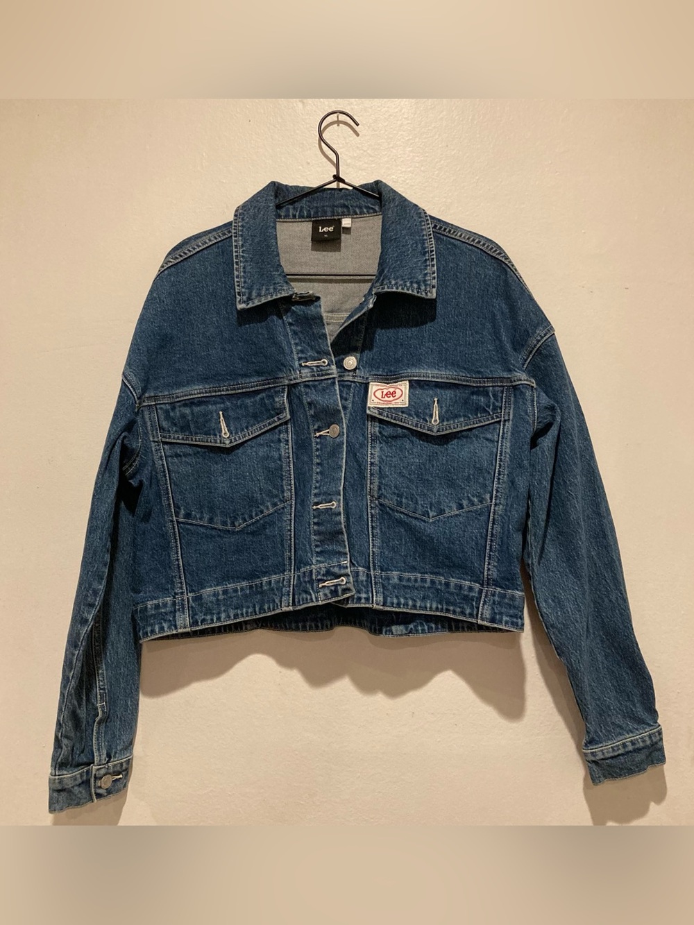 Lee Cropped Denim Jacket